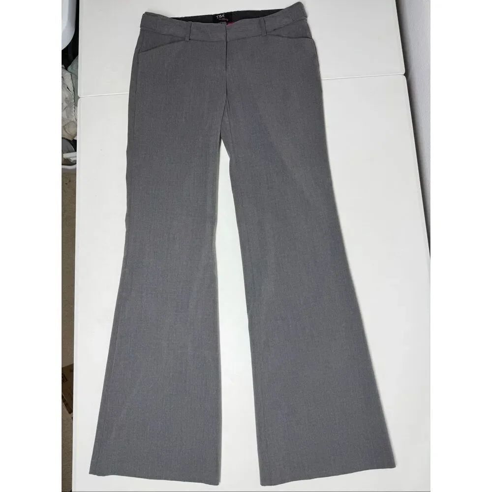 T.B.A. The Shag Gray Casual Dress Pants ~ Size Juniors 5